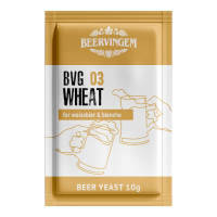 03081410 Пивные дрожжи Beervingem для пшеничного пива Wheat BVG-03, 10 г