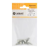 FI017919 Винт с полуцилиндрич. головкой с полной резьбой оцинков. DIN 7985 6х16 5 шт.(фасовка)