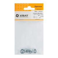 FI017972 Гайка самоконтрящаяся с нейлоновой вставкой М8 ( фасовка 4 шт ) DIN 985