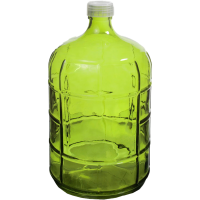 Бутылка Стеклянная 18.9л, зеленая GJR (5G-КР56)) (WS1022L1 -F2)(1) (48)