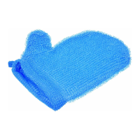 Мочалка полипропиленовая Варежка