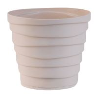 ГоВМ3890 Кашпо Бархан (0,9л) Цв. Кремовый (Арт. КШ-4315)(1х30)