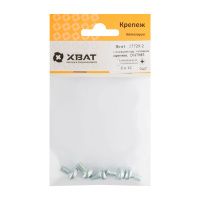 FI017917 Винт с полуцилиндрич. головкой с полной резьбой оцинков. DIN 7985 6х10 5 шт.(фасовка)