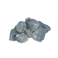 Камни Габбро-диабаз, колотые, 20кг в коробке, БАННАЯ ЛИНИЯ™