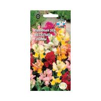 02Се5215 Цветок Львиный зев Веселые  гномы (низкий, смесь цветов)
