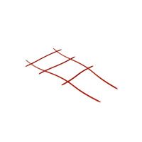 ГоВМ8311 Опора для вьющихся цветов Цв. Терракот Непрозрачный (Арт. ОЦ-8623)