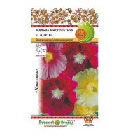 02Ру3957 Мальва Салют многолетняя, смесь (0,2г)