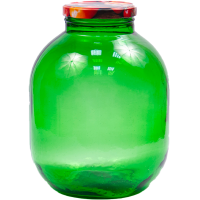 Баллон 7,0л,ТО-110, Зеленая с крышкой (ВЛАД) (2) (140) NDS