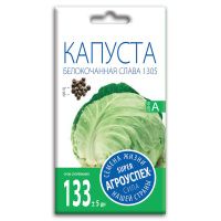 02Аг5656 Капуста белокочанная Слава 1305, семена Агроуспех 0,5г (200)
