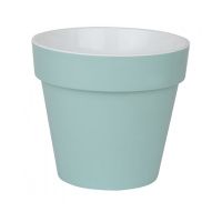 ПР14-14 Протея 1.4л Мята-белый пласт.горш. с вкладкой 22шт-коробка