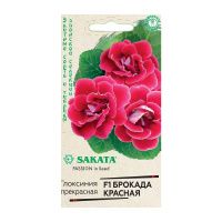 Га015531 Глоксиния Брокада F1 гранул. 4 шт. пробирка серия Саката