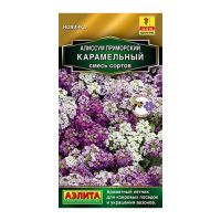 02Аэ1632 Алиссум Карамельный, смесь сортов