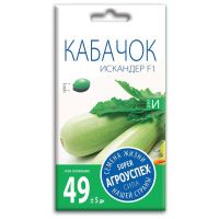 02Аг5638 Кабачок Искандер F1, семена Агроуспех 5шт (200)