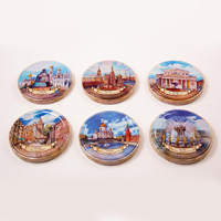 01034956 Крышка Твист-офф III-82 Москвичка (сувенирная коробочка 10шт.) Москва