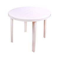 02048654 Стол круглый 900900750 (белый)