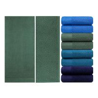 1561 Полотенце гладкокрашеное жаккардовое  махровое, 100% хлопок рис. Модерн J-296, , размер 35 х 70 см,