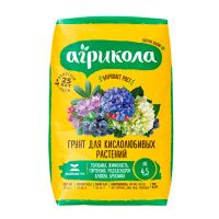 01Ze0577 Грунт для кислолюбивых растений агрохимикат Агрикола 25 л (Е60)