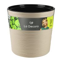 ГоВМ3745 Кашпо La Decoro (7,5л) Цв. Пудровый (Арт. КШ-0688)(1х8)