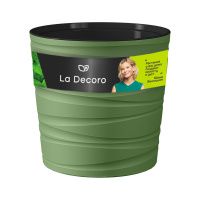 ГоВМ3948 Кашпо Модерн Мини 8Л (h 250) Цв. Оливковый (КШ-9541)