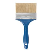 07FI7427 Кисть флейцевая Модерн, натур.светлая щетина, пластиковая ручка  4 (100 мм)