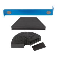 07FI9104 Набор для укладки ламината ( скоба, брусок и клинья распорные 30 шт. )