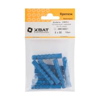 FI017770 Дюбель распорный с шипами тип К синий 8 х 50 (фасовка 10шт.)