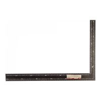 07FI6895 Угольник столярный цельнометаллический, крашеная шкала 400 х 600 мм КУРС