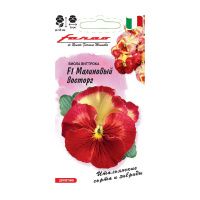 Га014521 Виола Малиновый восторг F1 Виттрока (Анютины глазки) 5 шт. серия Фарао