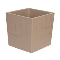 КВ16-90 КВАДРО ФРАПЕ пласт.горш.  с вкладкой, д. 16 н.16 3,3л (8)