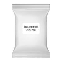 01029567 Соль пищевая с добавкой нитрита натрия для мясопереработки 200гр