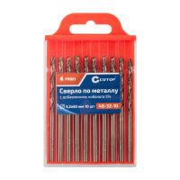 07FI6987 Сверло по металлу Cutop Profi с кобальтом 5%, 3,2 x 65 мм (10 шт)