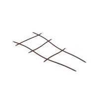 ГоВМ4018 Опора для вьющихся цветов Цв. Мокко (Арт. ОЦ-4019) (1Х48)