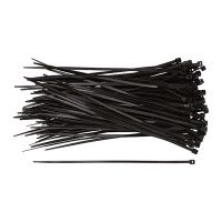 07FI7051 Хомуты нейлоновые для проводов, черные 100 шт.,  3,6х250 мм