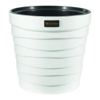 ГоВМ3935 Кашпо Бархан (12л) Цв. Белый (Арт. КШ-0546)(1х6)