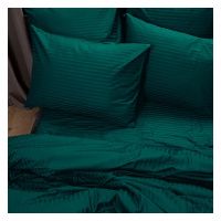 153143 КПБ семейный Monocolor 4 нав. м351.21.21кSM рис.6095-1 бирюзовый