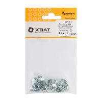FI017710 Саморезы для листовых пластин, остроконечные 4,2 х 13 (фасовка 23 шт)