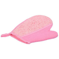 Мочалка-рукавица из целлюлозы, 18х21 БАННАЯ ЛИНИЯ