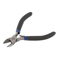 07FI9099 Бокорезы мини, синие ручки 110 мм