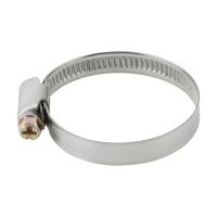 07FI7094 Хомут обжимной (нержавеющая сталь со сваркой) 32-50 мм
