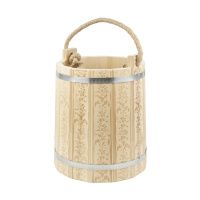 07029690 Ведро 10 л, тиснение Arto, БАННАЯ ЛИНИЯ™