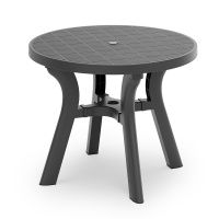 02048659 Стол круглый Атлант 900 мм (графит)