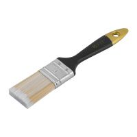 07FI7400 Кисть флейцевая Лайн, искусственная щетина, пластиковая ручка 1,5 (38 мм)