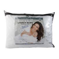 241 Подушка  SILVER с наполнителем синтетический пух в чехле из микрофибры с серебр напылением 68х68с