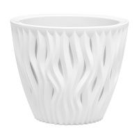 ГоВМ4031 Кашпо Вдохновение (3л.) Цв. Белый-Белый (Арт. КШ-5739)(1х12)