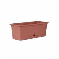 Балконный ящик Верона 4,5л песочный с подст. 07031