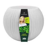 ГоВМ3996 Кашпо Сфера Мини (0,3 л.) Цв. Белый (Арт. КШ-4426)(1х27)