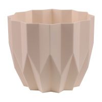 ГоВМ3874 Кашпо Геометрия (5,8л.) Цв. Пудровый (Арт. КШ-5816(1х10)