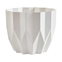 ГоВМ3869 Кашпо Геометрия (5,8л.) Цв. Белый (Арт. КШ-5818)(1х10)