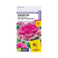 08Ка3550 Цветы Капуста Нагойя F1 Красная декоративная Семена Алтая цп 10 шт