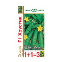 Га031703 Огурец Хрустик F1 серия 1+1-20 шт. корнишон автор.